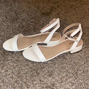 Elegant White Sandals